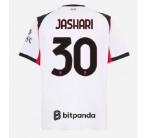 AC Milan Ardon Jashari #30 Koszulka Wyjazdowa 2025-26 Krótki Rękaw
